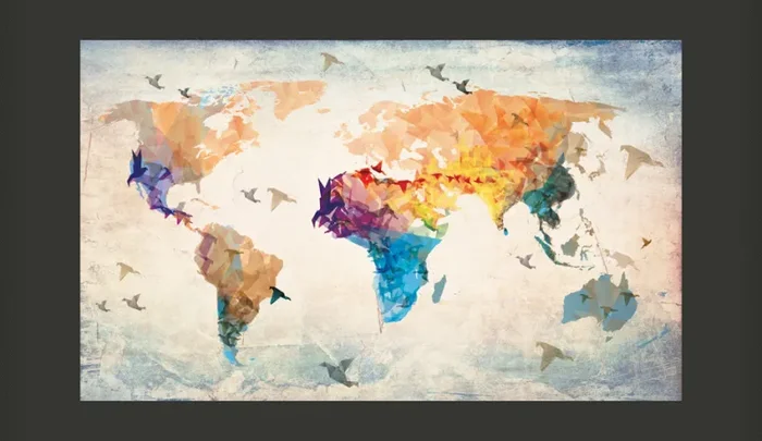 Fotomurale – Paper Birds Carta Da Parato Erroi - immagine 2