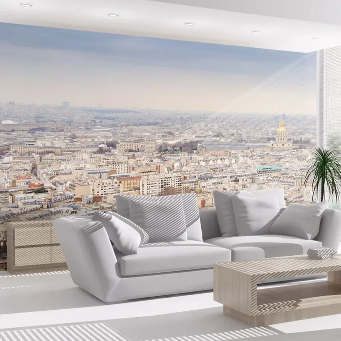 Fotomurale – Parigi – Vista A Volo D’Uccello Carta Da Parato Erroi