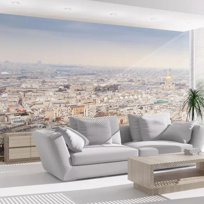 Fotomurale – Parigi – Vista A Volo D’Uccello Carta Da Parato Erroi - immagine 3