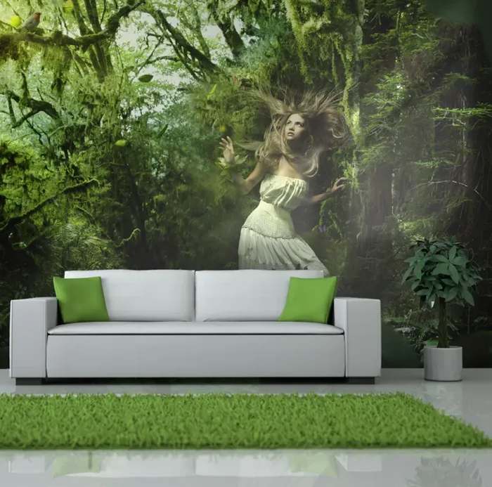 Fotomurale – Persa Nel Bosco Carta Da Parato Erroi