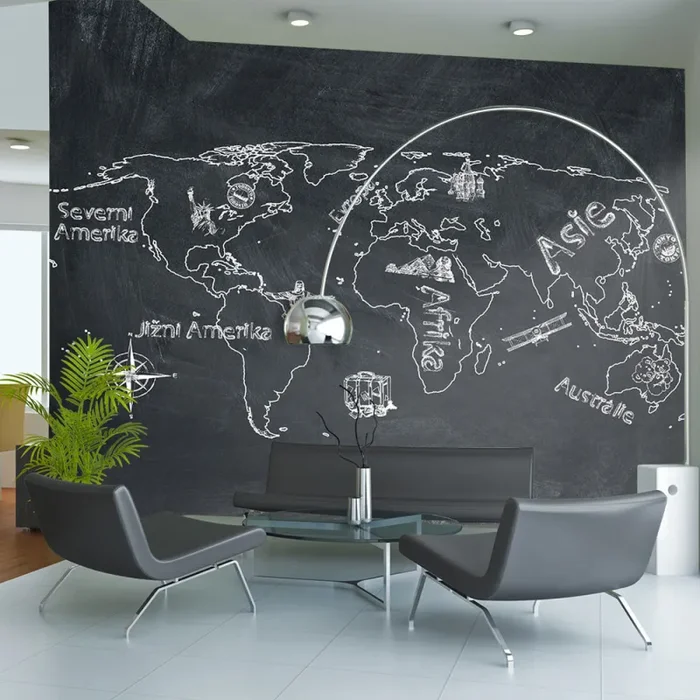 Fotomurale – Piccoli E Grandi Viaggi Lingua Ceca Carta Da Parato Erroi