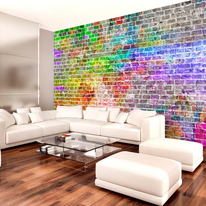 Fotomurale – Rainbow Wall Carta Da Parato Erroi