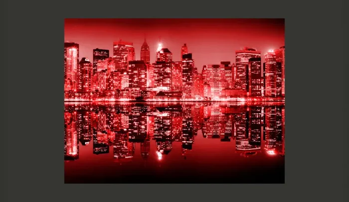 Fotomurale – Red-Hot Nyc Carta Da Parato Erroi - immagine 2