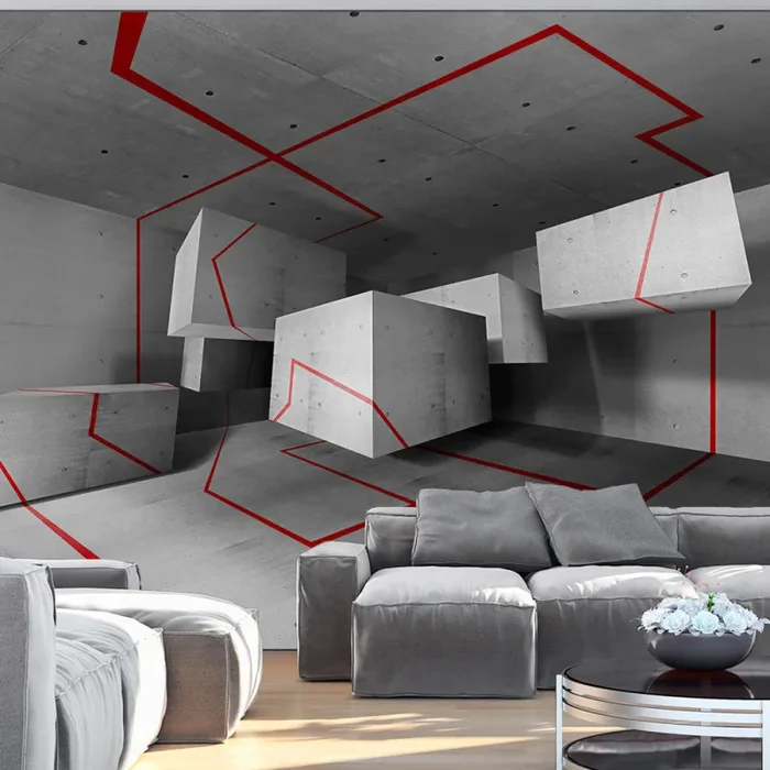 Fotomurale – Red Trail Carta Da Parato Erroi