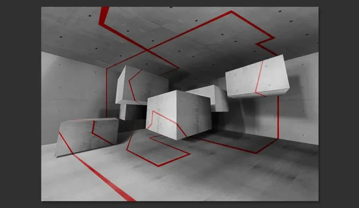 Fotomurale – Red Trail Carta Da Parato Erroi - immagine 2