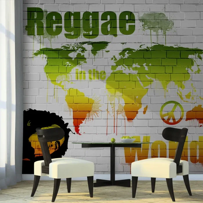 Fotomurale – Reggae In The World Carta Da Parato Erroi