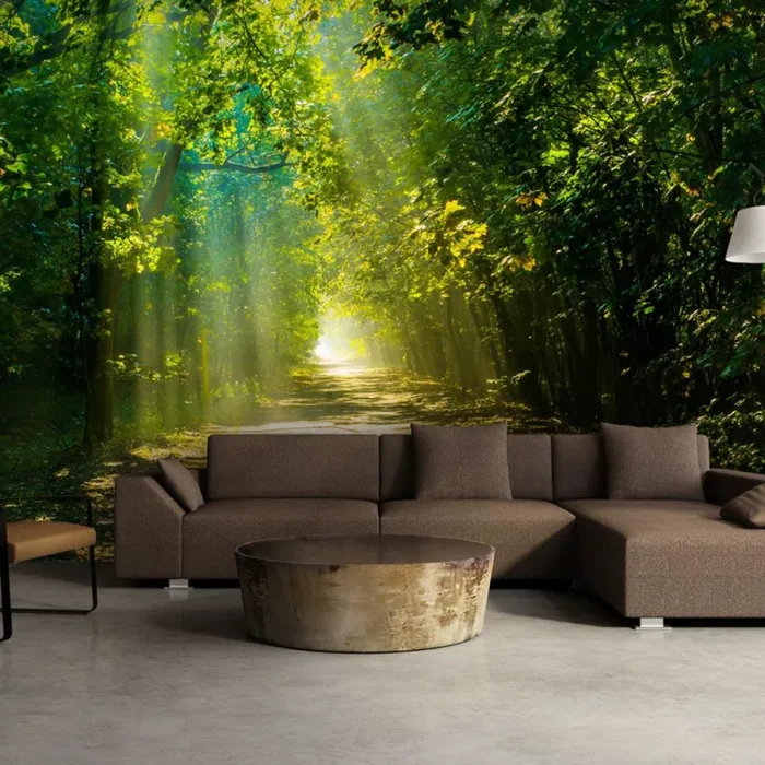 Fotomurale – Road In Sunlight Carta Da Parato Erroi - immagine 3