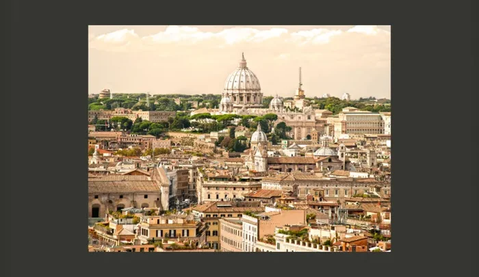 Fotomurale – Roma Panorama Carta Da Parato Erroi - immagine 2