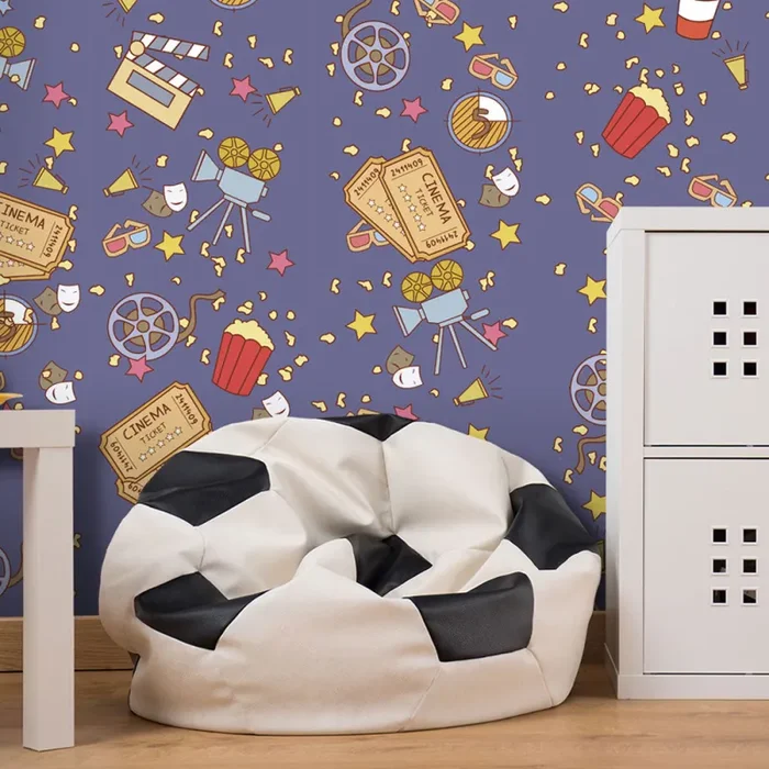 Fotomurale – Serata Di Film – Bambino Carta Da Parato Erroi Vendita calda online