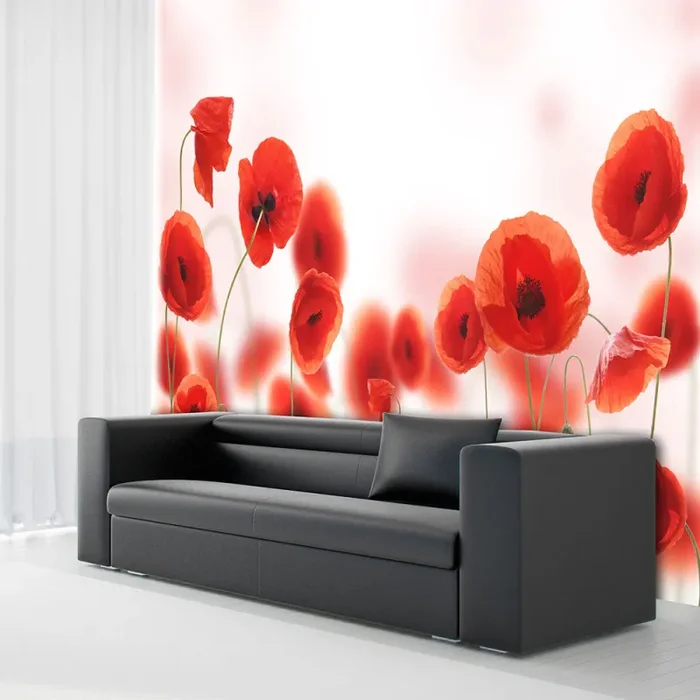 Fotomurale – Sleepy Poppy’S Land Carta Da Parato Erroi