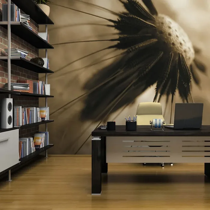 Fotomurale – Soffione – Seppia Carta Da Parato Erroi