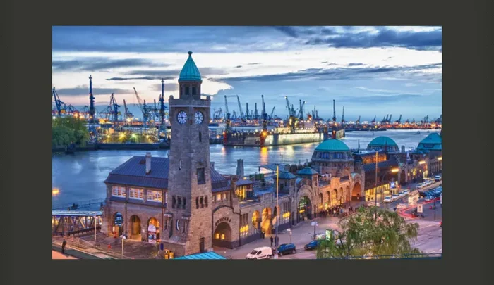 Fotomurale – St. Pauli Landing Stages Carta Da Parato Erroi - immagine 2