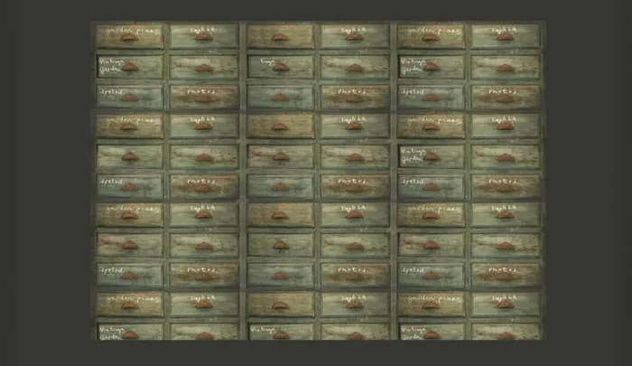 Fotomurale – Tesori Della Biblioteca Ii Carta Da Parato Erroi - immagine 2