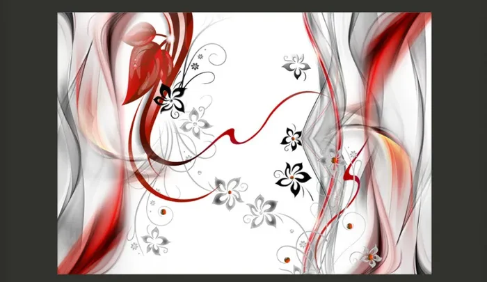 Fotomurale – Tessuto Vaporoso Carta Da Parato Erroi - immagine 2