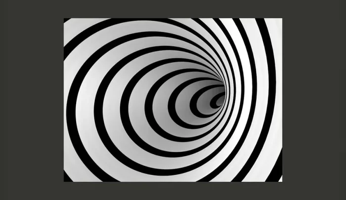 Fotomurale – Tunnel Bianco E Nero 3D Carta Da Parato Erroi - immagine 2