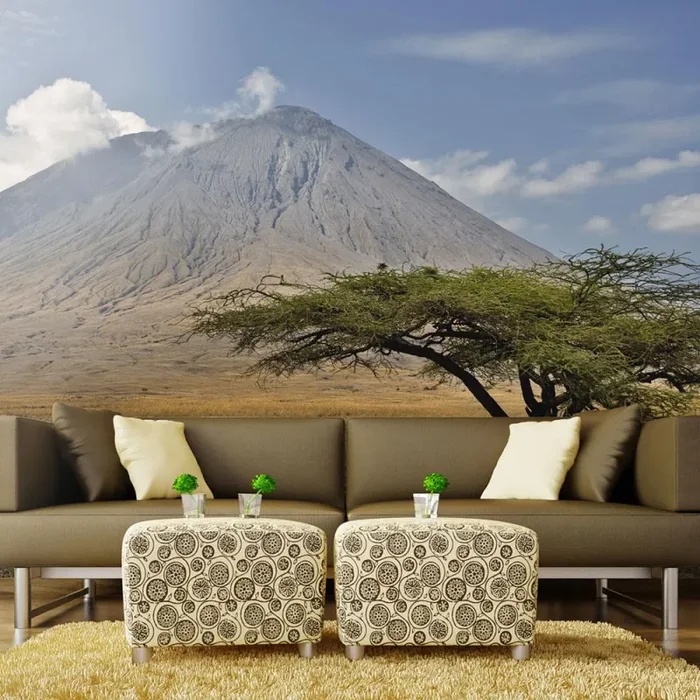 Fotomurale – Vulcano Ol Doinyo Lengai In Tanzania, Africa Carta Da Parato Erroi - immagine 3