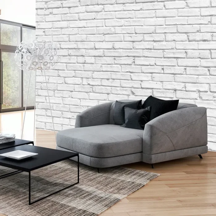 Fotomurale – White Stone Carta Da Parato Erroi