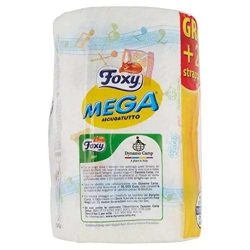 Foxy Mega, Asciugatutto, 220 Strappi – 2 Pezzi - immagine 2