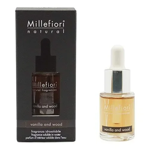 Fragranza idrosolubile Millefiori collezione Natural Vanilla & Wood 15ml da…