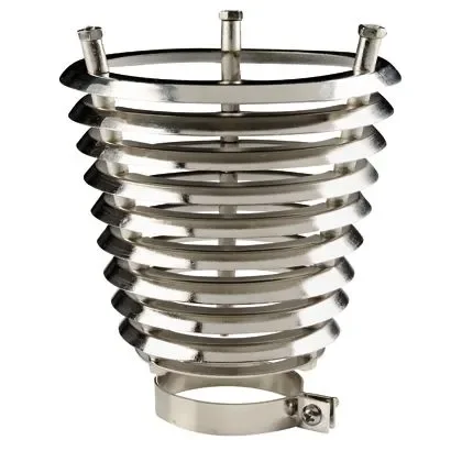 Frangiluce per Appliques Verso IAlto in Acciaio Sovil