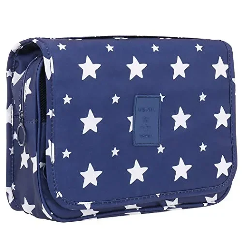 Freelynn Beauty Case da Viaggio Appendibile Borsa Toilette Donna Stell Blu