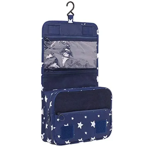 Freelynn Beauty Case da Viaggio Appendibile Borsa Toilette Donna Stell Blu - immagine 2