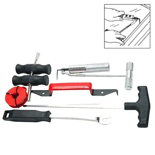 FreeTec 7 pezzi Set di Rimozione Parabrezza vetro auto van parabrezza Kit… - immagine 3