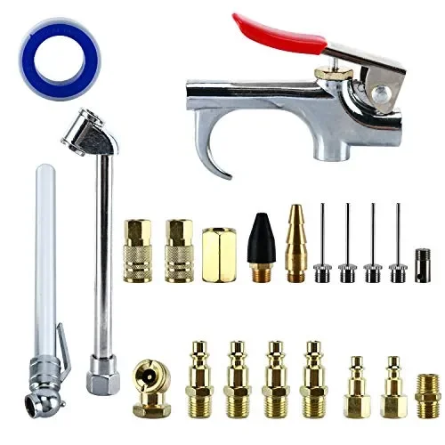 FreeTec – Set Di Accessori Per Compressore Ad Aria Compressa, 22 Pezzi