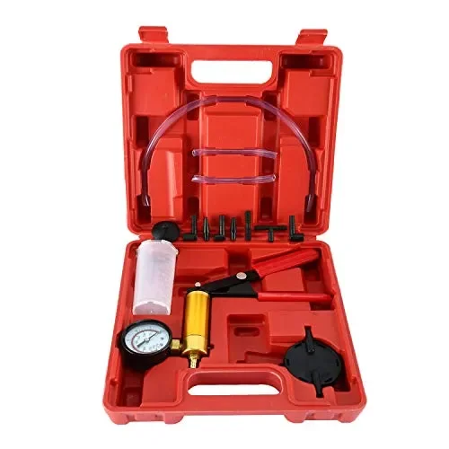 FreeTec pompa a vuoto per spurgo freni, tester manuale di dei freni,…