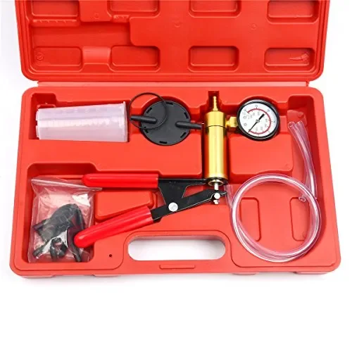 FreeTec pompa a vuoto per spurgo freni, tester manuale di dei freni,… - immagine 2