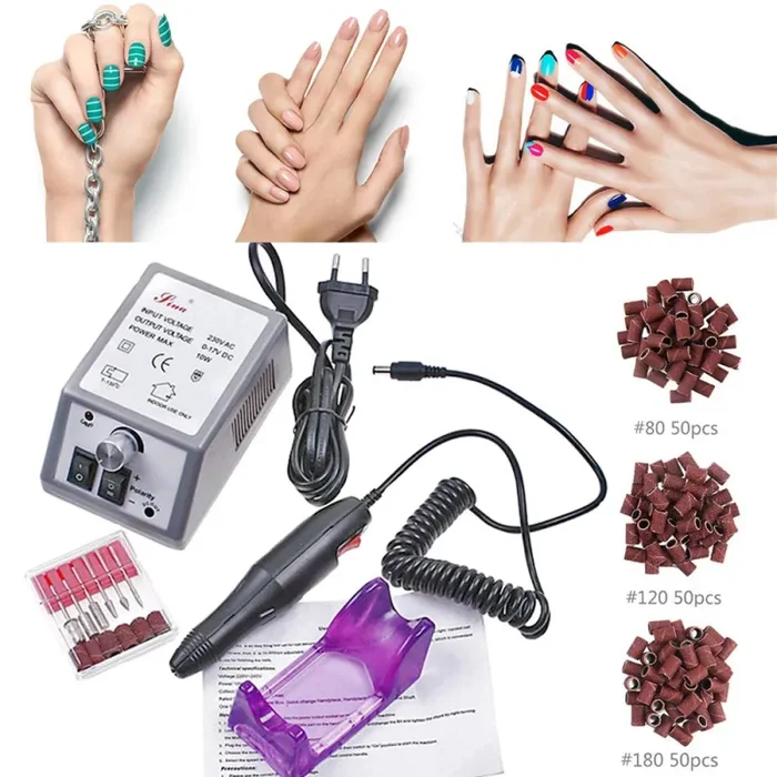 Fresa per Unghie Professionale,Ato Bea Manicure Elettrica lima elettrica 0