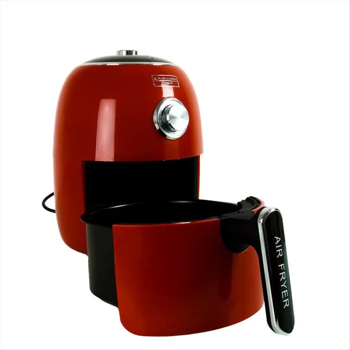 Friggitrice ad Aria Vintage 1400W 4 litri Pyramidea AF1960R Rossa - immagine 2