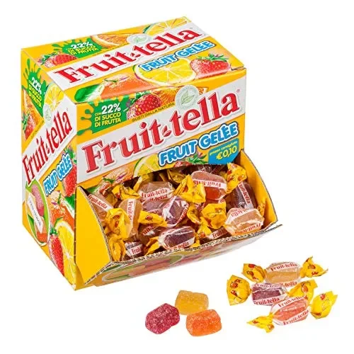 Fruittella Caramelle Gelee con Succo di Frutta Morbide, Gusti Assortiti…