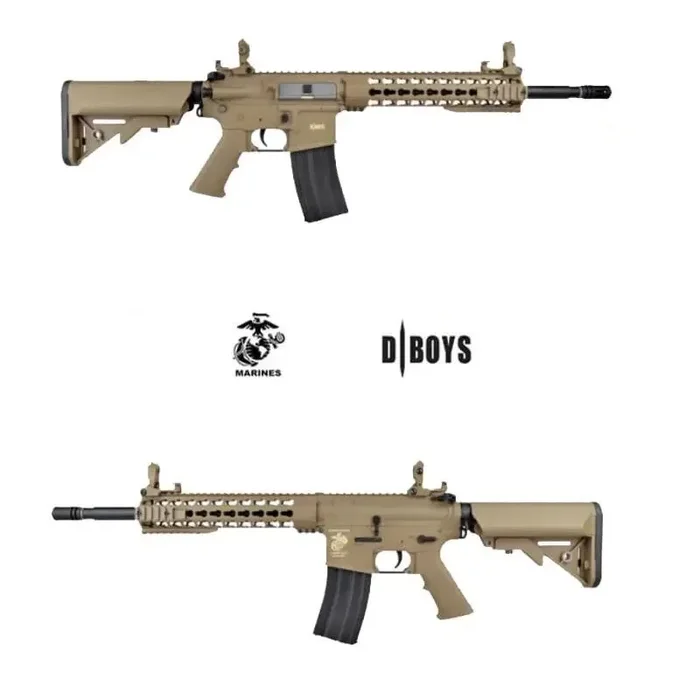 Fucile Elettrico M4 2.0 Commando Marine 10″ Dboys Tan