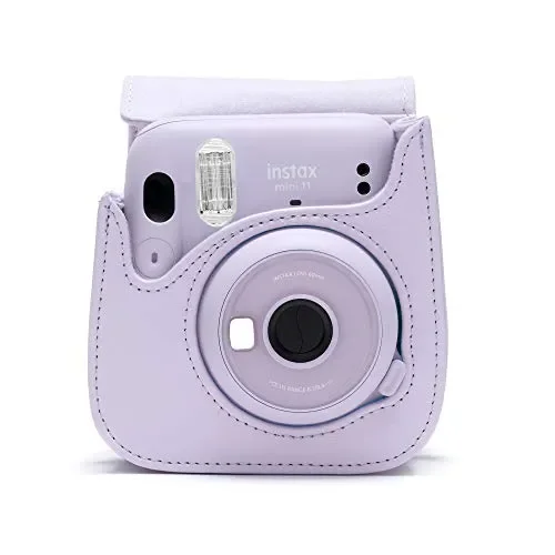 Fujifilm Instax Mini 11 Camera Case, Lilac Purple liliac purple Sconti - immagine 3
