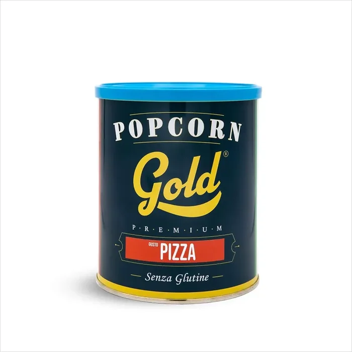Fun Food Italia Popcorn Gold Premium Gusto, senza Glutine, Amarena, in Barattolo da 60 Grammi