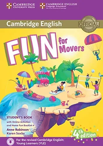 Fun for Movers Student’s Book with Online Activities with Audio and Home Fun Booklet 4 [Lingua inglese] Vendita calda
