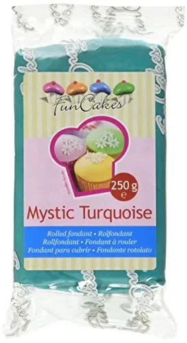 FunCakes Pasta di Zucchero Turchese – 250 gr
