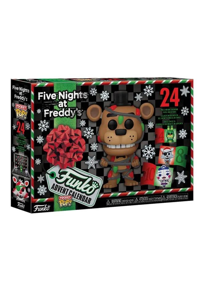 Funko Advent Calendar: Five Nights At Freddy’s (FNAF)2023-24 Giorni di Sorprese – Mini Figura in Vinile da Colleziones – Mystery Box - immagine 2