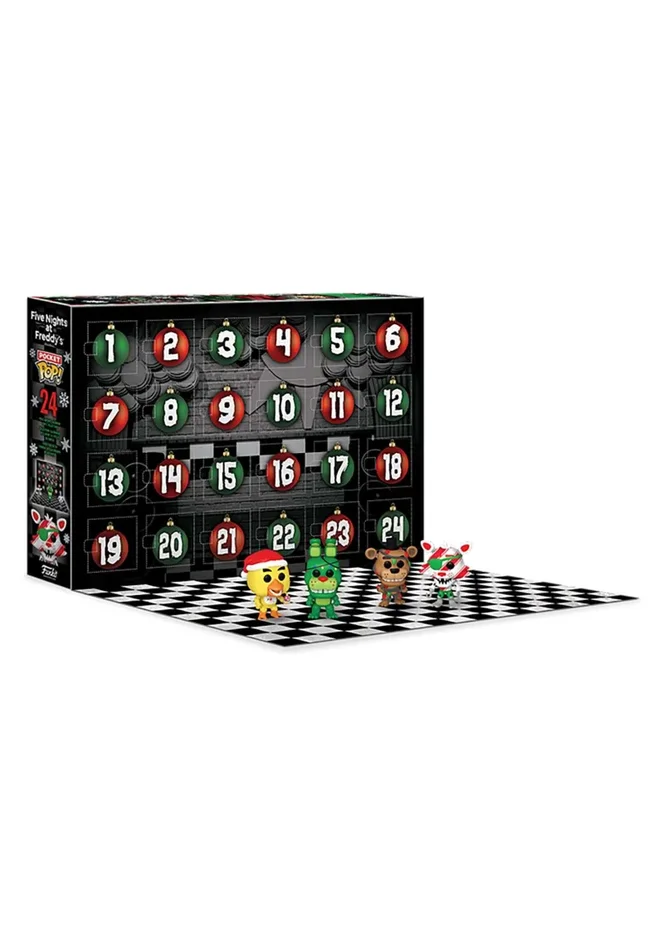 Funko Advent Calendar: Five Nights At Freddy’s (FNAF)2023-24 Giorni di Sorprese – Mini Figura in Vinile da Colleziones – Mystery Box - immagine 3