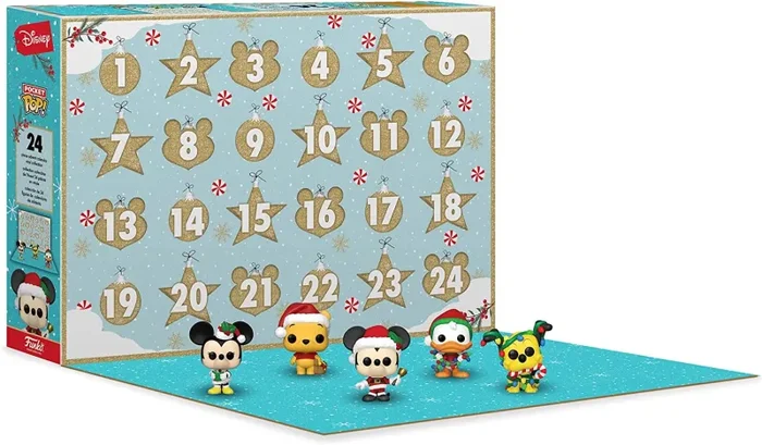 Funko POP Calendario dell’Avvento 2022: Disney Classic con 24 giorni di sorpresa Pocket POP! Figurine Giocattoli Calendario dell’Avvento ideale per le vacanze Regalo a sorpresa di Natale - immagine 2