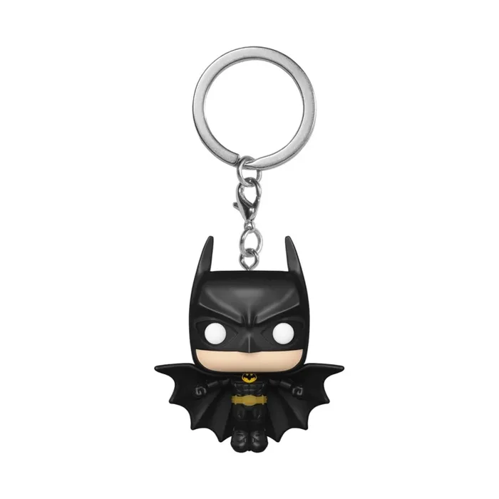 Funko Pop! Keychain: BM 85th – Batman – (Soaring) – Batman 1989 – Mini Figura in Vinile da Collezione Novità Portachiavi – Riempitivi per Calze – Idea Regalo – Merchandising Ufficiale – Movies Fans