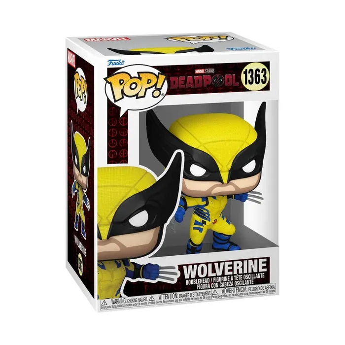 Funko POP! Marvel: Deadpool & Wolverine – Wolverine – Figura in Vinile da Collezione – Merchandising Ufficiale – Giocattoli per Bambini e Adulti – Movies Fans – Figura per i Collezionisti