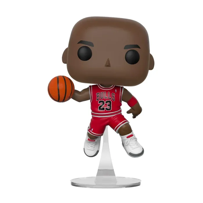 Funko Pop NBA Bulls Michael Jordan Figura in Vinile da Collezione Idea Regalo Merchandising Ufficiale Giocattoli per Bambini e Adulti Sports Fans Figura da Collezione e da Esposizione - immagine 2