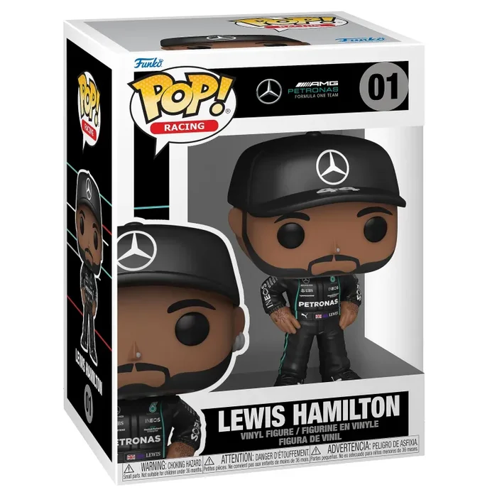Funko Pop! Vinyl: Formula One – Lewis Hamilton – Mercedes-Benz – Figura in Vinile da Collezione – Idea Regalo – Merchandising Ufficiale – Giocattoli per Bambini e Adulti – Sports Fans