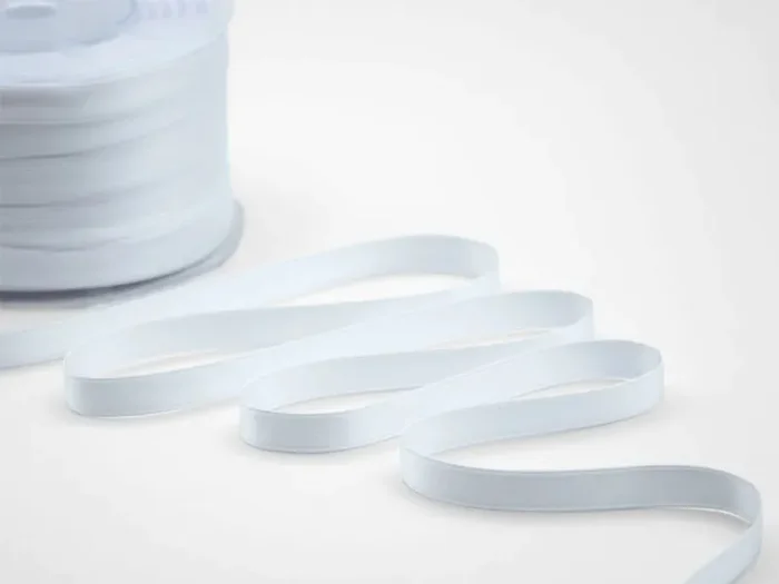 Furlanis Nastro Doppio Raso 10mm Bianco Ottico 100 mt