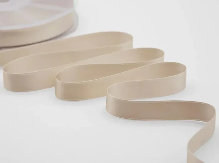Furlanis Nastro Doppio Raso 16mm Beige 50 mt