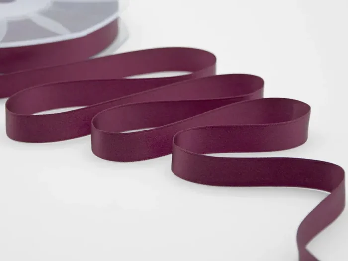 Furlanis Nastro Doppio Raso 16mm Bordeaux Scuro 50 mt Saldi