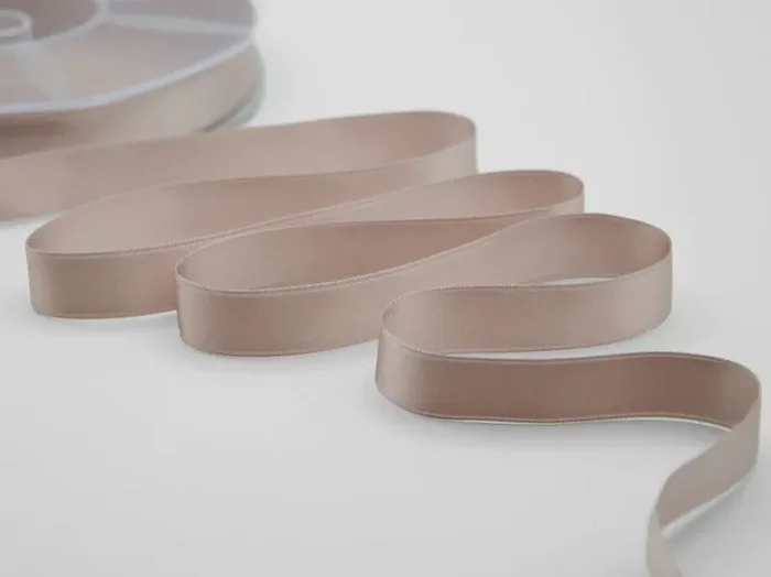 Furlanis Nastro Doppio Raso 16mm Cipria Scuro 50mt