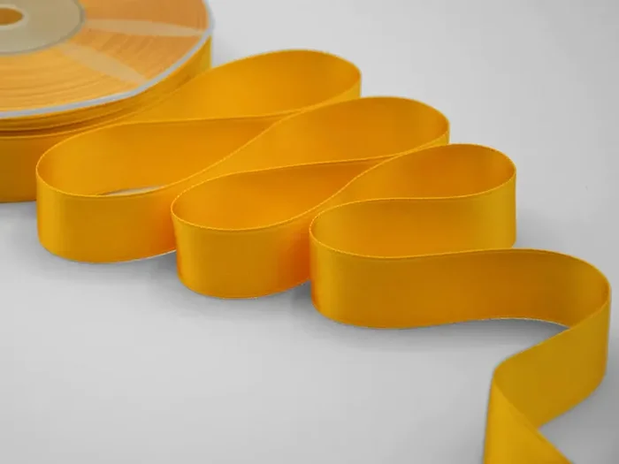 Furlanis Nastro Doppio Raso 25mm Giallo Sole 50mt